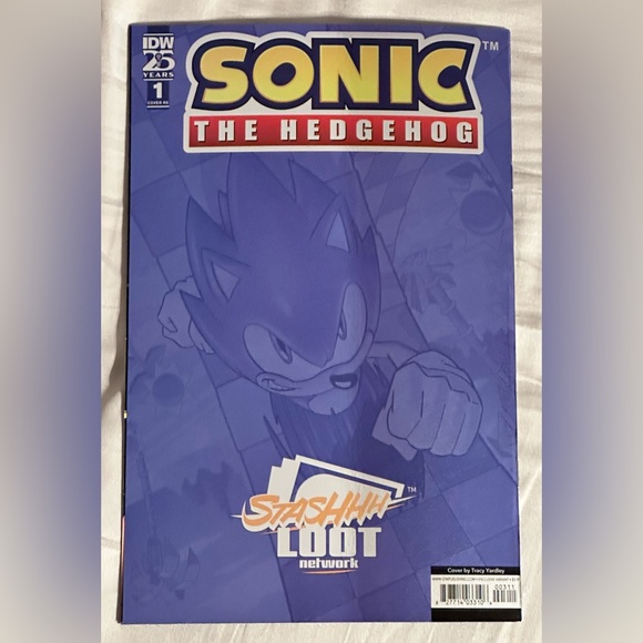 Sonic # 1 Virgin FOIL Variant C2e2 Exclusive LTD 500 Variant Cover = 2 # 1Foils - Picture 3 of 9